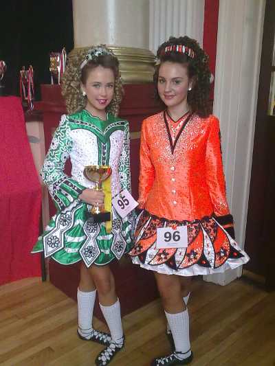 Robson Academy Dancers Esther Lees and Laura Nolan